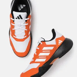 ADIDAS Men Drop Shot Woven Design Tennis Shoes-picture-11