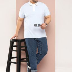 Sztori Men Plus Size Polo Collar Pure Cotton T-shirt-picture-39