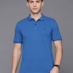 Raymond Modern Fit Pure Cotton Polo T-shirt-picture-15