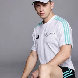 ADIDAS Typography Mercedes AMG Petronas Printed T-shirt-picture-20