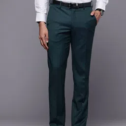 Louis Philippe Men Slim Fit Formal Trousers-picture-20