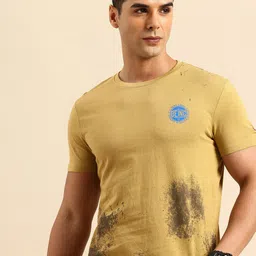 Being Human Graphic Printed Pure Cotton T-shirt-image-47
