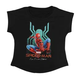 Marvel by Wear Your Mind Girls Black Printed Round Neck T-shirt-picture-36