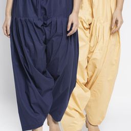 GRACIT Women Pack Of 2 Solid Salwars-picture-5