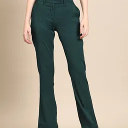 DENNISON Smart Straight Fit High-Rise Trousers-image-24