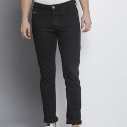 The Indian Garage Co Men Solid Slim Fit Jeans-picture-2