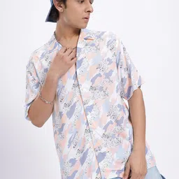 glitchez Abstract Vibes Printed Relaxed Shirt-picture-37