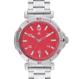 United Colors of Benetton Men Textured Bracelet Style Straps Analogue Watch UWUCG2503-picture-33