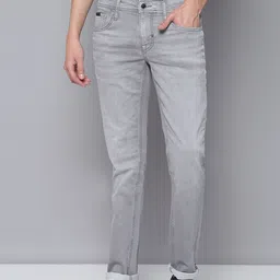 Antony Morato Men Grey Regular Fit Mid-Rise Clean Look Stretchable Jeans-picture-32
