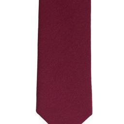 The Tie Hub Maroon Solid Skinny Tie-picture-29