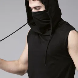 Roadster Men Black Solid Hooded T-shirt-picture-39