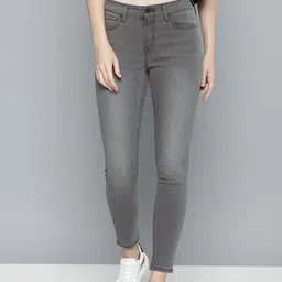 Levis Women 710 Super Skinny Fit Light Fade Stretchable Mid-Rise Jeans-image-95