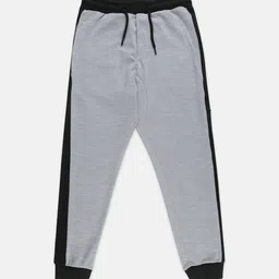 Instafab Boys Grey Solid Joggers-picture-57