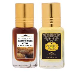 Menjewell Unisex Kasturi Musk Set Of 2 Attar-picture-49