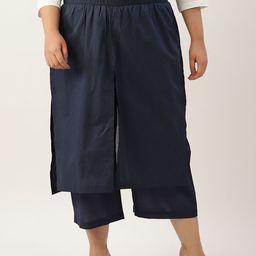 theRebelinme Women Plus Size Relaxed High-Rise Trousers-picture-3
