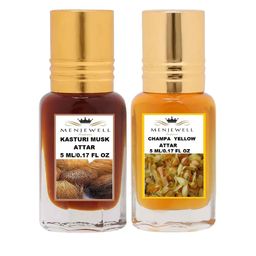 Menjewell Unisex Kasturi Musk Set Of 2 Attar-picture-19