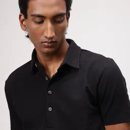 ether Polo Collar Textured T-shirt-picture-16