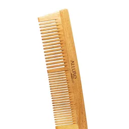 ALLURE Neem Wooden Comb - Camel Brown - CR 01-image-78