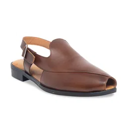 Teakwood Leathers Men Solid Leather Mules-image-35