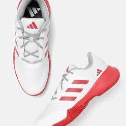 ADIDAS Men DROP SHOT Woven Design Tennis Shoes-picture-13