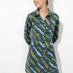 DressBerry Boxed & Bold Printed Shirt Dress-picture-18