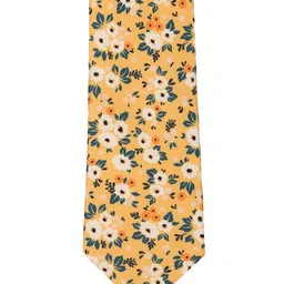 Tossido Men Yellow & Green Printed Accessory Gift Set image 3