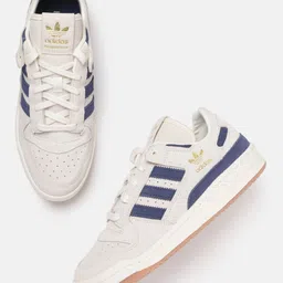 ADIDAS Originals Men Forum Low CL Shoes with Perforated Detail-picture-30