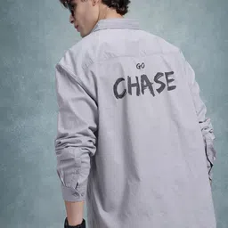 The Roadster Life Co. Drop Shoulder Sleeves Printed Pure Cotton Shirt-image-21