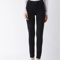 Miss Chase Women Black Slim Fit High-Rise Jeans-image-97