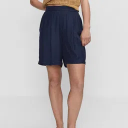 MANGO Women Loose Fit High-Rise Shorts-picture-11