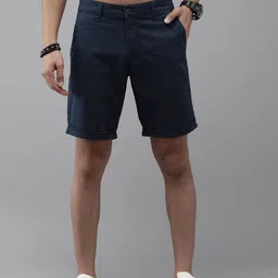Roadster Men Mid-Rise Regular Fit Chino Shorts-picture-35