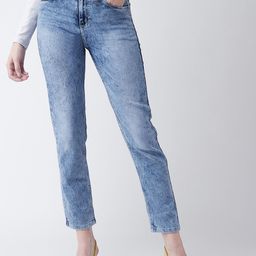 Miss Chase Women Blue Slim Fit High-Rise Clean Look Jeans-picture-36