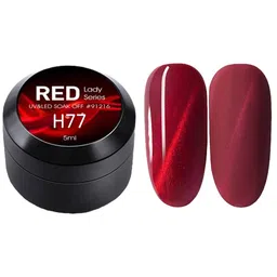 CANNI Red Lady Series UV&LED Gel Nail Polish 5ml - H77-picture-38