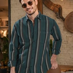 Bene Kleed Striped Pure Cotton Casual Shirt-picture-15