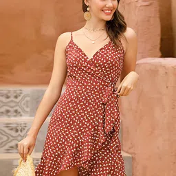 DressBerry Floral Print Mini Dress-picture-35