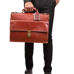 Hidesign Men Messenger Bag-image-18