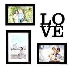 Art Street Black Set of 3 Wall Photo Frames-picture-40