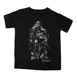 Marvel by Wear Your Mind Boys Black Printed Round Neck T-shirt-picture-25