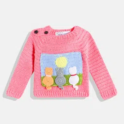 CHUTPUT Kids Conversational Crochet Woollen Pullover-picture-30