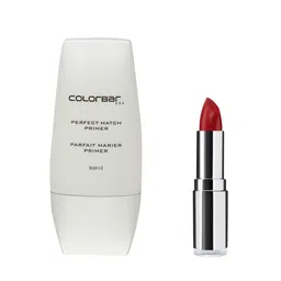 Colorbar Women Combo Pack of Primer & Lipstick-image-12