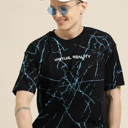 HERE&NOW Printed Pure Cotton T-shirt-picture-37