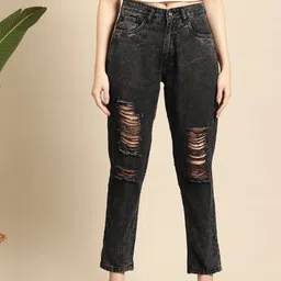 Mast & Harbour Women Highly Distressed Jeans-picture-11