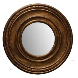 VAS collection home Wooden Wall Mirror image 1