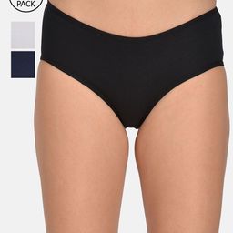 mod & shy Women Pack Of 3 Assorted Hipster Briefs MU1505356-picture-16