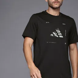 ADIDAS Box Logo Print Training T-shirt-picture-28