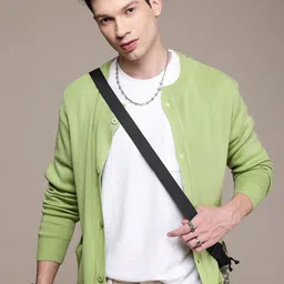 WROGN Round Neck Cardigan-picture-30