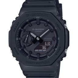 CASIO G-SHOCK Men Black Analog-Digital Dial Black Resin Strap Watch GA-2100-1A1-picture-31