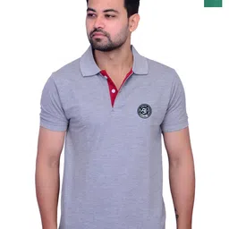 LA MILANO Men Pack Of 2 Solid Slim Fit T-shirts-picture-39