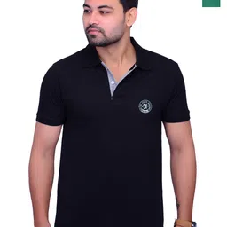LA MILANO Men Pack Of 2 Solid Slim Fit T-shirts-picture-39