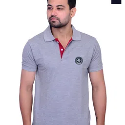 LA MILANO Men Pack Of 2 Solid Slim Fit T-shirts-picture-17